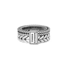 609-16 Barbara double ring Buddha to Buddha