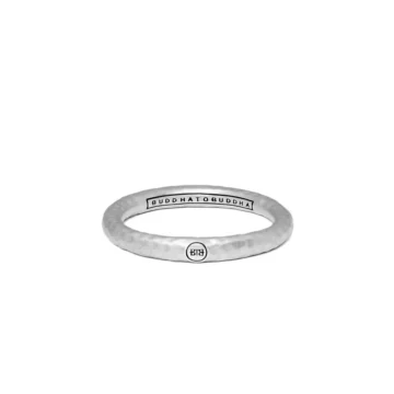 324 Dunia Hammered matt ring mt 16