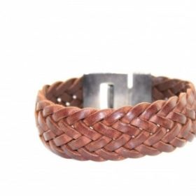 Josh armband 24002 cognac 22cm