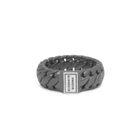 542BRS-20 Ben small ring Black Rhodium