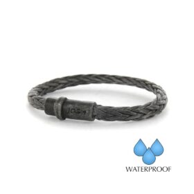 Josh armband 09255 enkel koord grijs