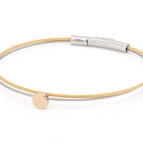 Clic Thinking-of-you-armband rondje goud