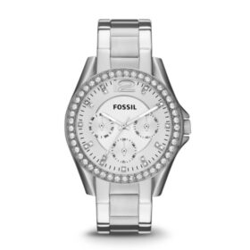 Fossil ES3202 dameshorloge Staal
