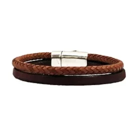 armband 09177 cognac leer