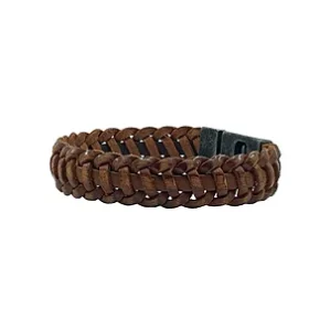 armband 24905 cognac leer