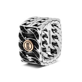 143-17 Esther double black ring Buddha to Buddha Iimited