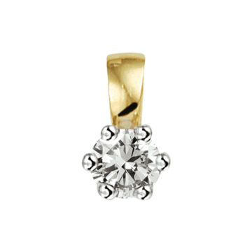 42.08285 Gouden hanger April - Diamant