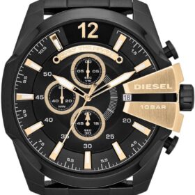 Diesel Mega Chief DZ4338 horloge goud