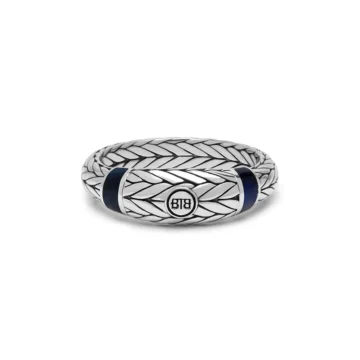 RING ELLEN TIGEREYE NAVY STEEN 619 17 Buddha to buddha