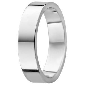 Aurodesign AS00-W55 witgouden trouwring